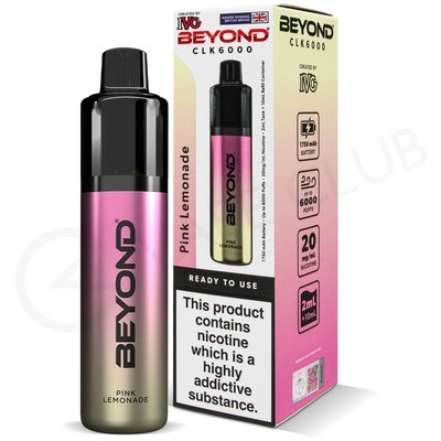 Pink Lemonade IVG Beyond CLK6000 Disposable Vape Kit