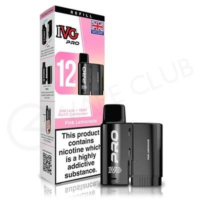 Pink Lemonade IVG Pro 12 Refill Pack