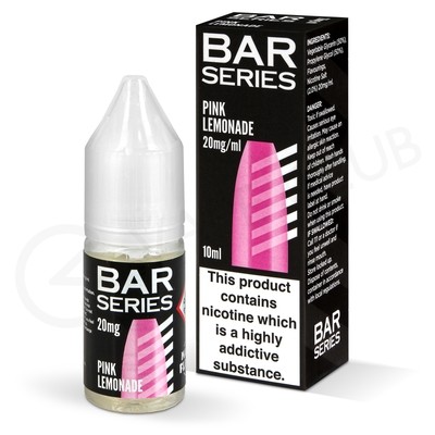 Pink Lemonade Nic Salt E-Liquid by Bar Series