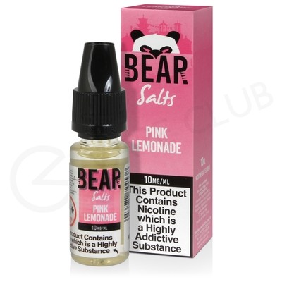 Pink Lemonade Nic Salt E-Liquid by Bear Salts
