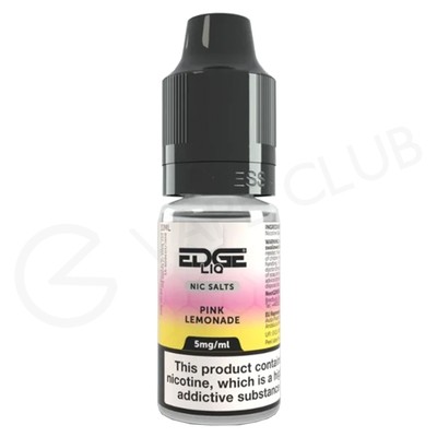 Pink Lemonade Nic Salt E-Liquid by Edge Liq