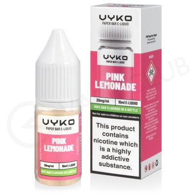 Pink Lemonade Nic Salt E-Liquid by Vyko