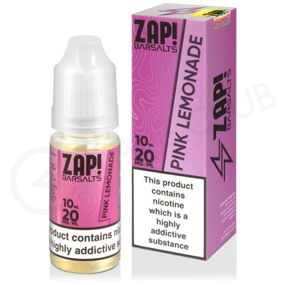 Pink Lemonade Nic Salt E-Liquid by Zap Bar Salts