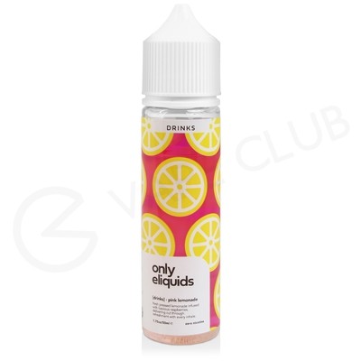 Pink Lemonade Shortfill E-Liquid by Only Eliquids Drinks 50ml