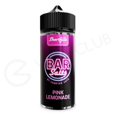 Pink Lemonade Shortfill E-Liquid by Bar Salts 100ml