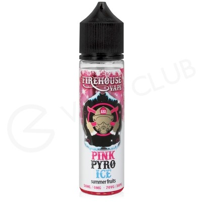 Pink Pyro Ice Shortfill E-Liquid by Firehouse Vape 50ml