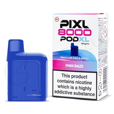 Pink Razz Pixl 8000 Refill Pack