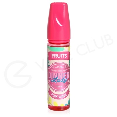 Pink Wave Shortfill E-Liquid by Dinner Lady Fruits 50ml