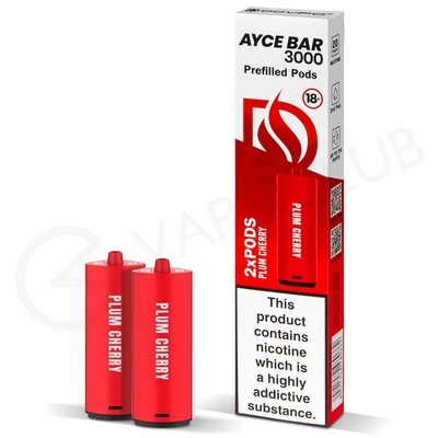 Plum Cherry Dovpo Ayce Bar 3000 Prefilled Pods