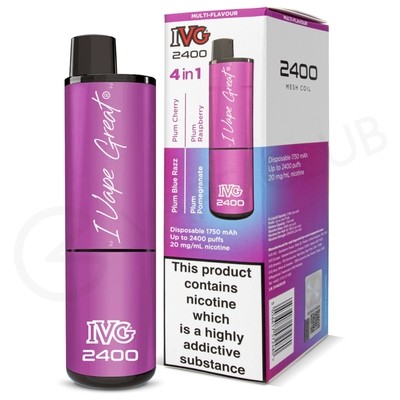 Plum Edition IVG 2400 Disposable Vape