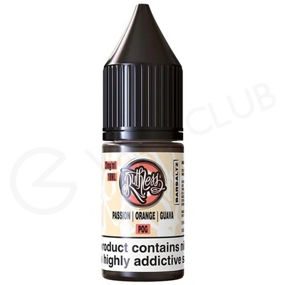 POG Nic Salt E-Liquid by Ruthless Bar Saltz