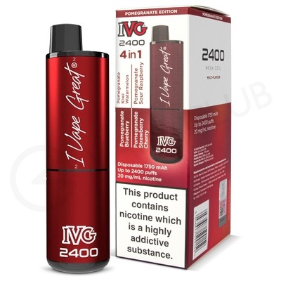 Pomegranate Edition IVG 2400 Disposable Vape