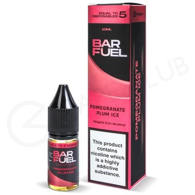 Pomegranate Plum Ice Nic Salt E-Liquid by Bar Fuel