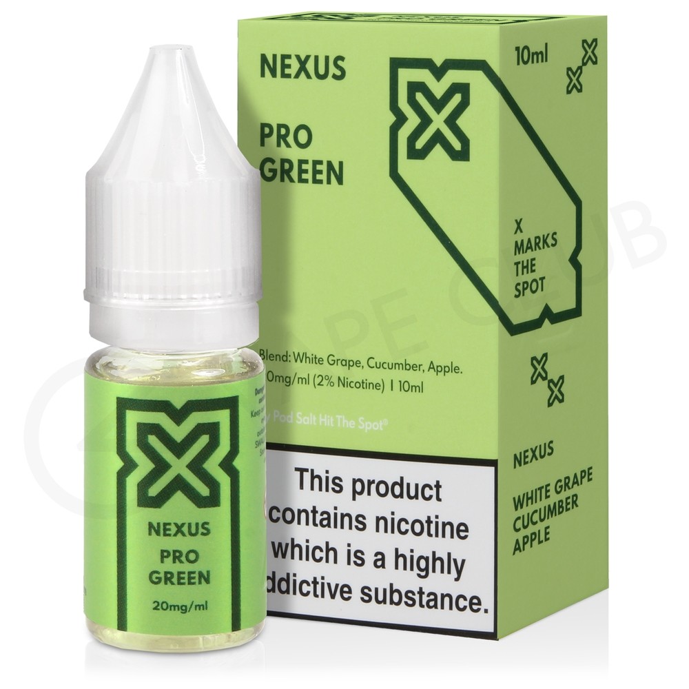 Pro Green E Liquid By Pod Salt Nexus 