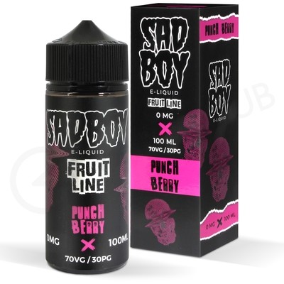 Punch Berry Shortfill E-Liquid by Sadboy 100ml