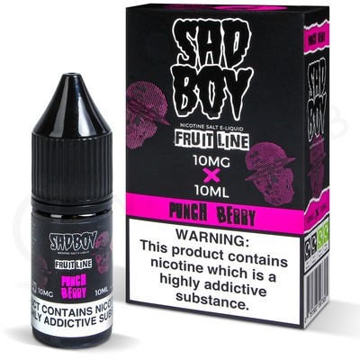 Punchberry Nic Salt E-Liquid by Sadboy