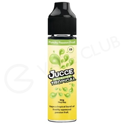 Punchy Passion Fruit Shortfill E-Liquid by Jucce Tropical 50ml