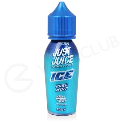 Pure Mint Shortfill E-Liquid by Just Juice Ice 50ml