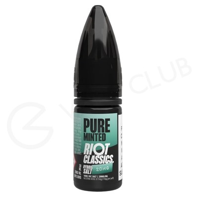 Pure Minted Hybrid Salt E-Liquid by Riot Squad