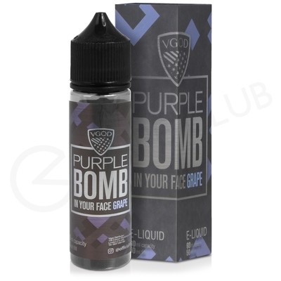 Purple Bomb Shortfill E-Liquid by VGOD Bomb Line 50ml