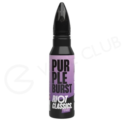 Purple Burst Shortfill E-Liquid by Riot Squad 50ml