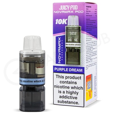 Purple Dream Juicy Pod Novamax 10K Refill Pod