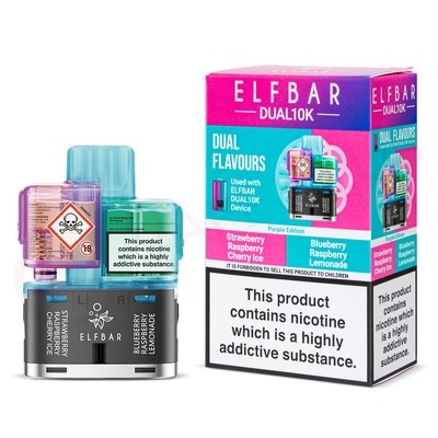 Purple Edition Elf Bar Dual 10K Refill Pack