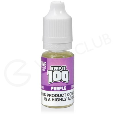 Purple Nic Salt E-Liquid by Keep It 100 Salts