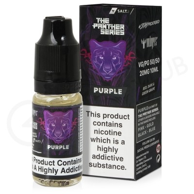 Purple Panther Nic Salt E-Liquid by Dr Vapes