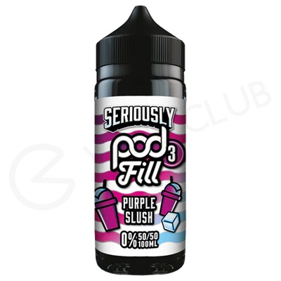 Purple Slush Shortfill E-Liquid by Seriously Pod Fill 3 100ml