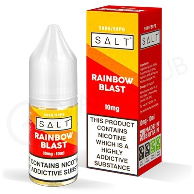 Rainbow Blast Nic Salt E-Liquid by Salt