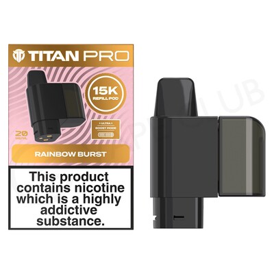 Rainbow Burst Titan Pro 15K Refill Pod