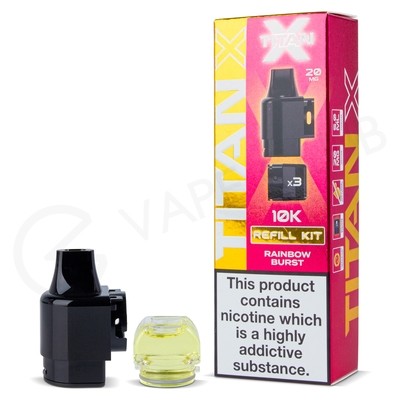 Rainbow Burst Titan X Refill Pack