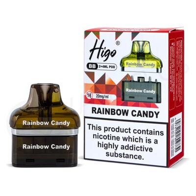 Rainbow Candy Higo BB 4000 Refill Pods