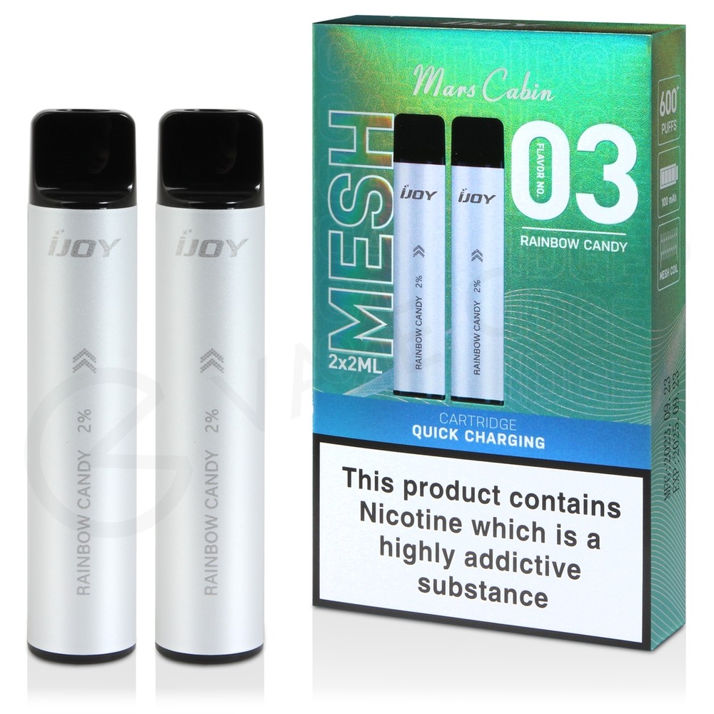 Rainbow Candy Ijoy Mars Cabin Prefilled Pod