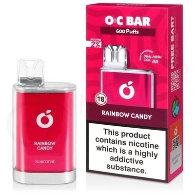 Rainbow Candy OC Bar Disposable Vape
