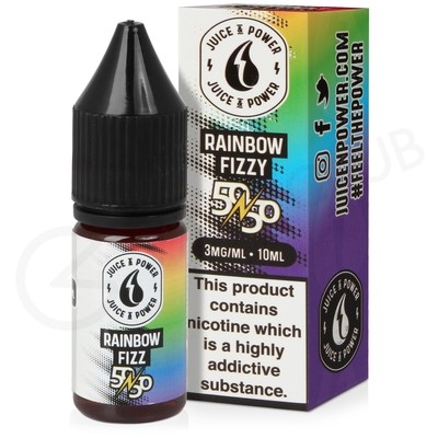Rainbow Fizz E-Liquid by Juice N Power 50/50