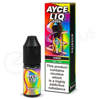 Rainbow Nic Salt E-Liquid by Dovpo Ayce Liq 50000