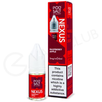 Raspberry Apple Nic Salt E-Liquid by Pod Salt Nexus