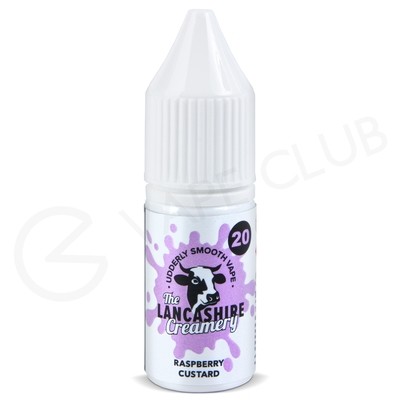 Raspberry Custard Nic Salt E-Liquid by The Lancashire Creamery