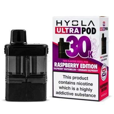 Raspberry Edition Hyola Ultra 30K Refill Pack