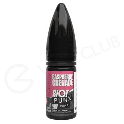 Raspberry Grenade Hybrid Salt E-Liquid by Punx