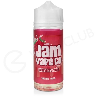 Raspberry Jam Shortfill E-Liquid by Jam Vape Co. 100ml