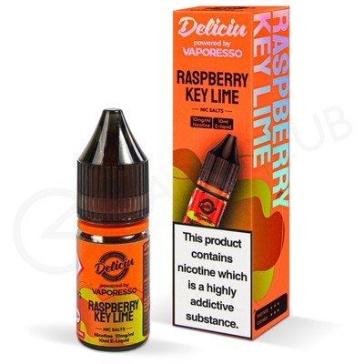 Raspberry Key Lime Nic Salt E-Liquid by Deliciu