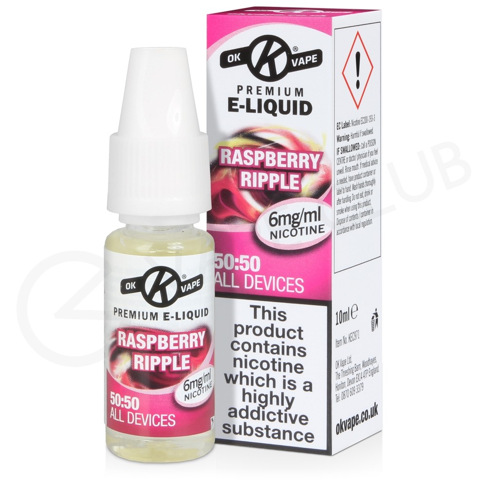 Raspberry Ripple ELiquid by Ok