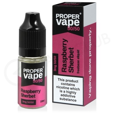 Raspberry Sherbet E-Liquid by Proper Vape