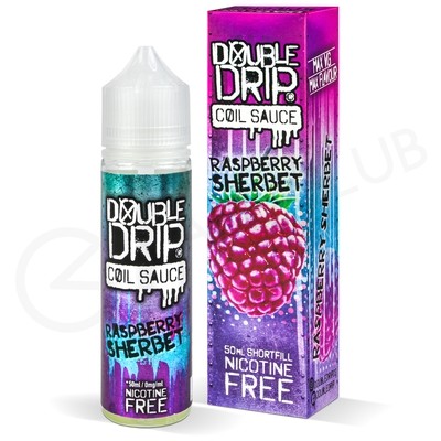 Raspberry Sherbet Shortfill E-Liquid by Double Drip 50ml