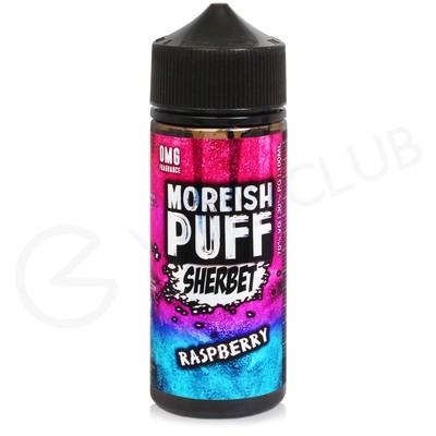 Raspberry Sherbet Shortfill E-Liquid by Moreish Puff 100ml