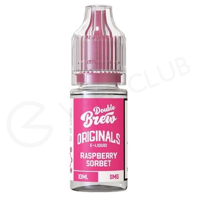 Raspberry Sorbet Nic Salt E-Liquid by Double Brew Originals