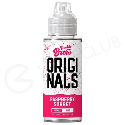 Raspberry Sorbet Shortfill E-Liquid by Double Brew Originals XL